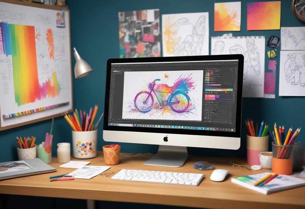 Upptäck enkla sätt att redigera bilder online illustration